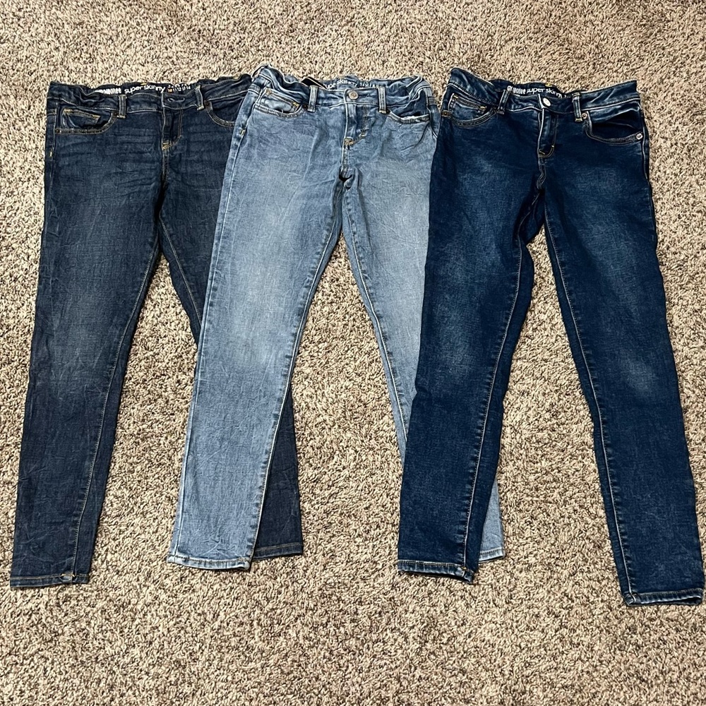 Girls Gymboree Super Skinny Jeans Size 10